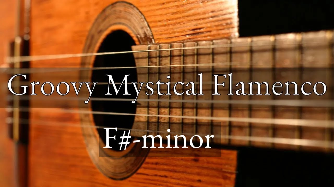 Blues Backing Track in F#-minor: Groovy Mystical Flamenco
