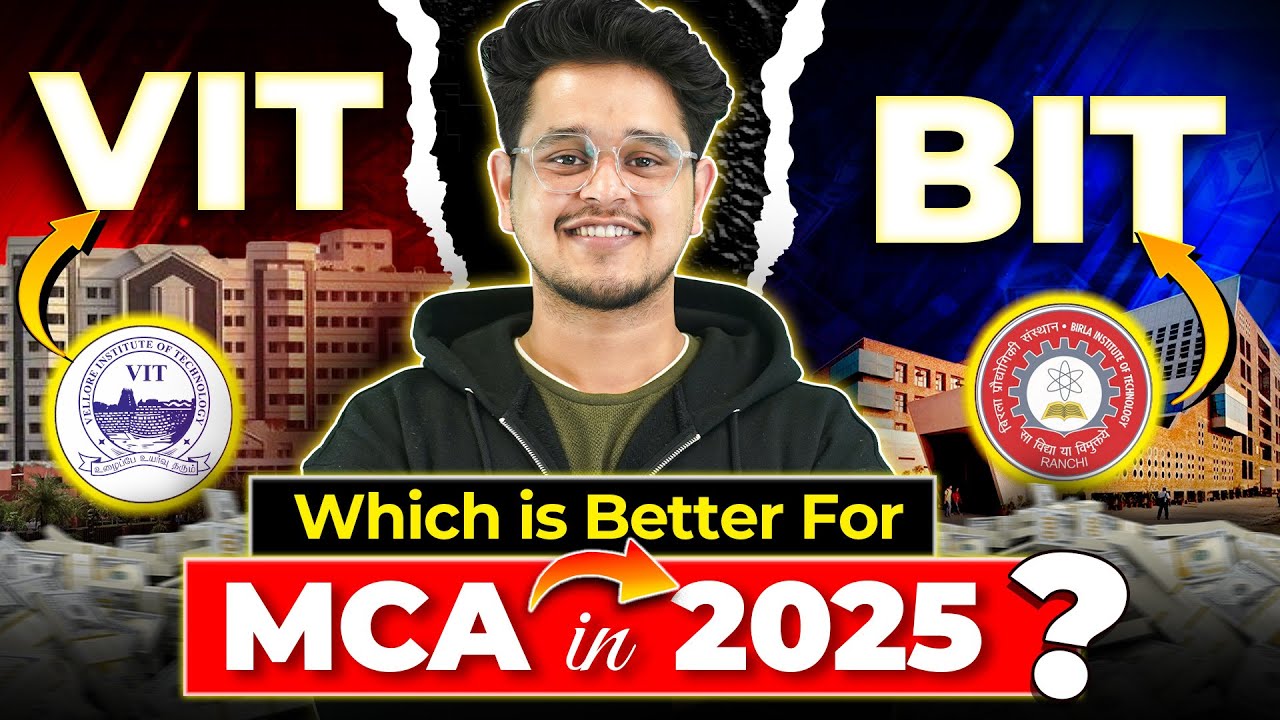💥VIT Vellore vs BIT Mesra?🤔Best MCA College VIT vs BIT! MCA 2025🤩#MCA #VITVellore #BITMesra #VIT