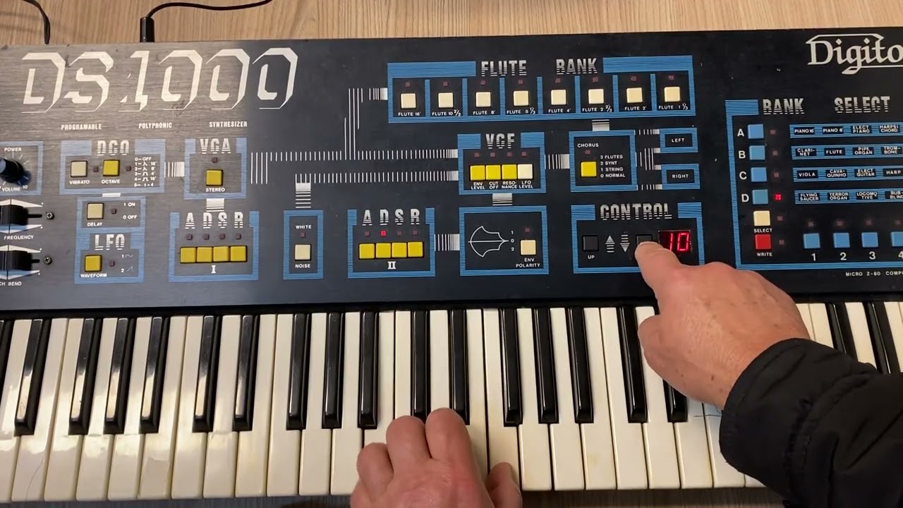 2º VÍDEO SYNTHESIZER WITH ESP32 - DS 1000 ANALÓGICO