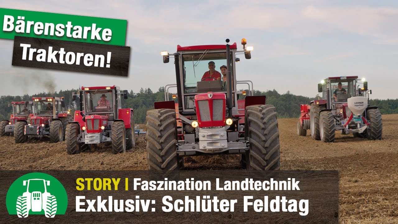 Schl&uuml;ter Traktoren | 1. Feldtag Zaisertshofen | Super + Compact | Exklusiv | Youngtimer | Trecker