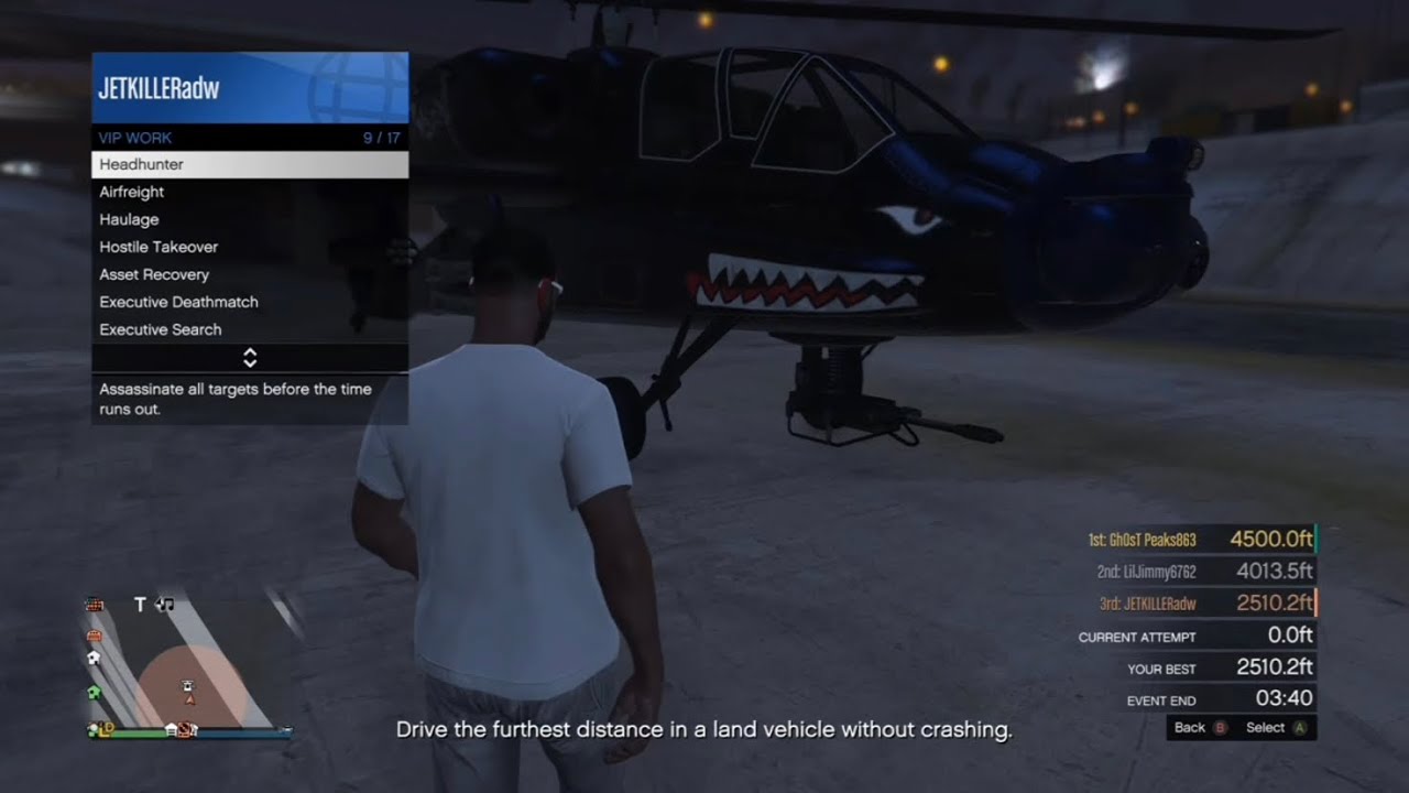GTA 5 - Headhunter VIP Work (it&rsquo;s easy)