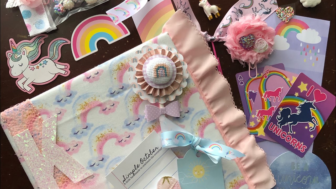 Joy of Journaling Unboxing: Unicorns & Rainbows from the Pink Crafty Cottage
