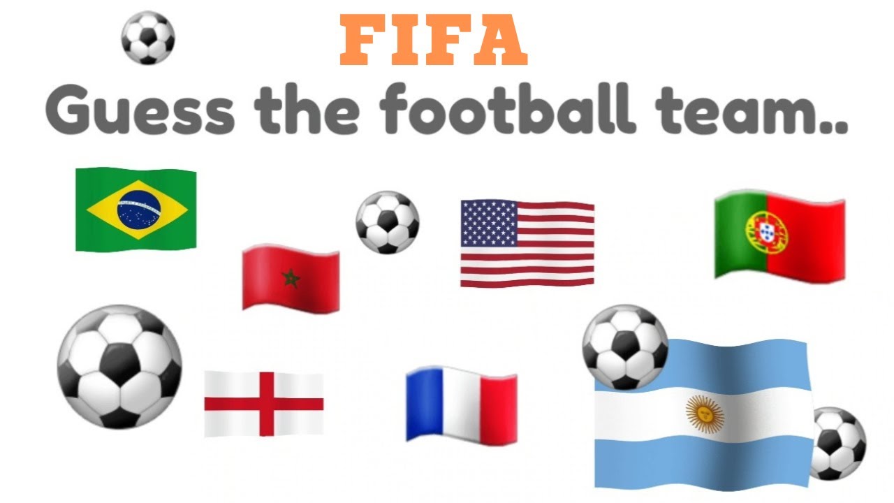 Guess the fifa football team | Guess the flag | BRIANSPOTZ