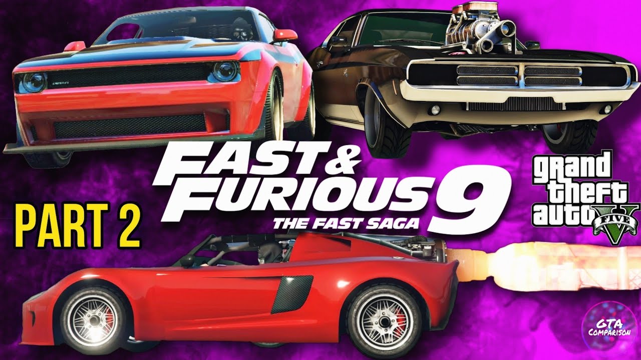 GTA V Fast & Furious 9 Car Builds - Part 2 (The Fast Saga)