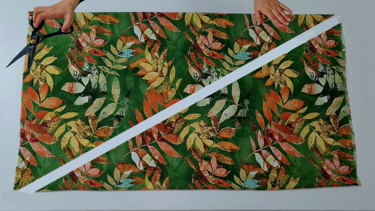 ✂️Only 1 meter fabric and Sew in 10 minutes✂️Even if you are not a tailor then this is for you 📐
