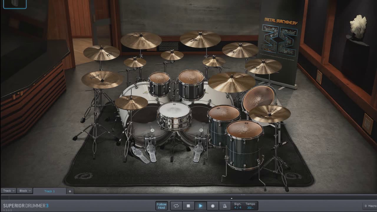 Slipknot - Unsainted only drums midi backing track