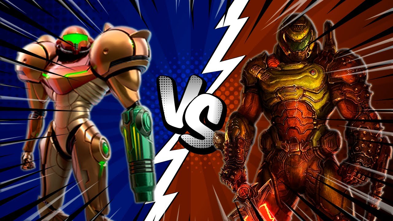 Samus VS Doomguy Sprite Animation