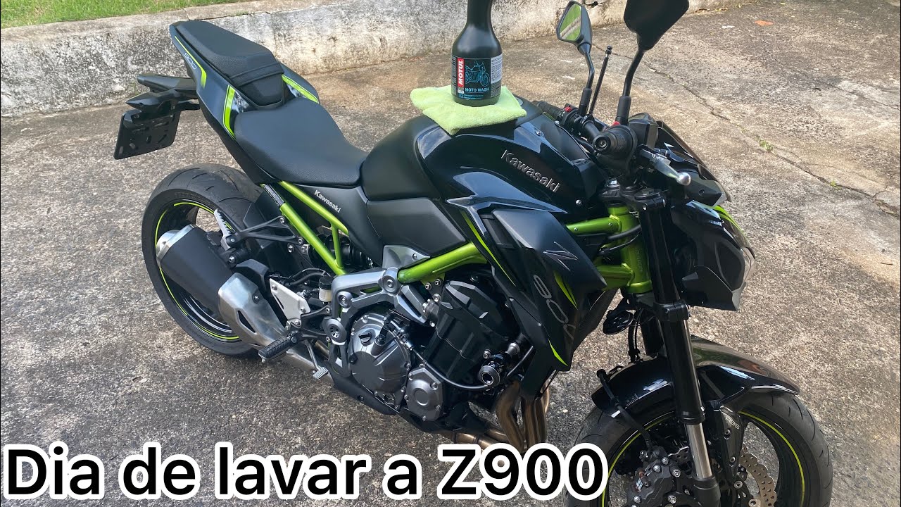 Z900 - Lavagem com Motul E2