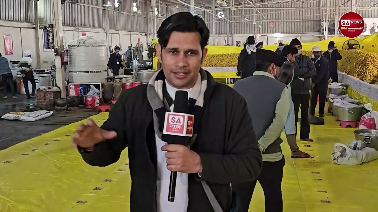 सतलोक आश्रम शामली में विशाल भंडारे का विहंगम दृश्य | SA NEWS