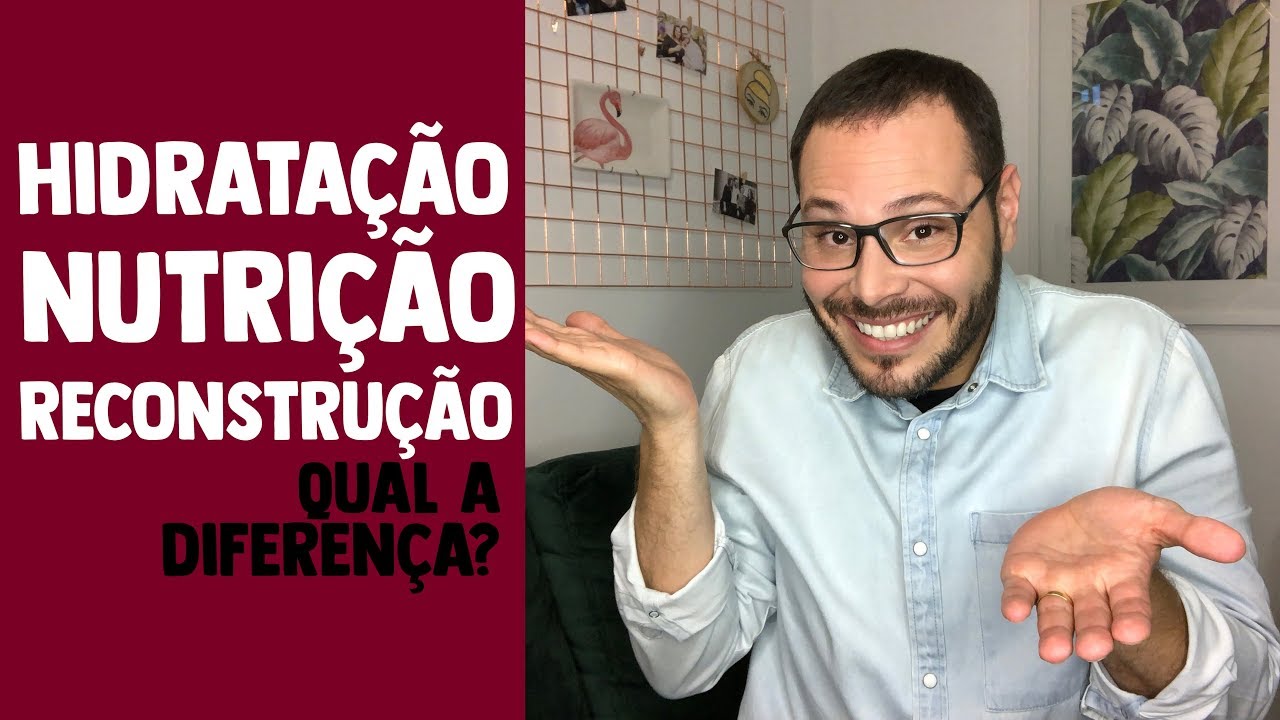 Hidrata&ccedil;&atilde;o, nutri&ccedil;&atilde;o e reconstru&ccedil;&atilde;o, qual a diferen&ccedil;a?