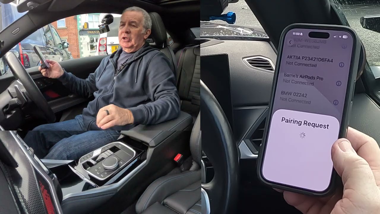 Как подключить мобильный телефон к аудиосистеме Bluetooth в BMW 2 серии 2023 года выпуска