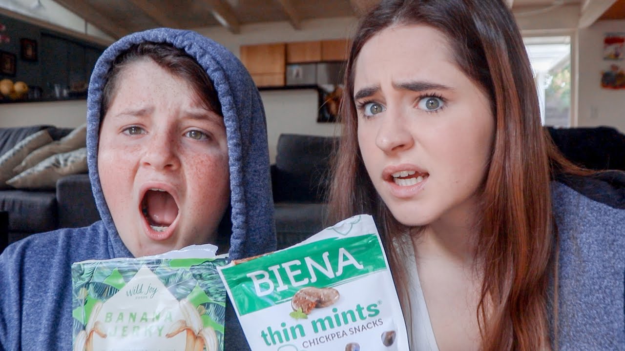 we tried the WEIRDEST foods from WHOLE FOODS