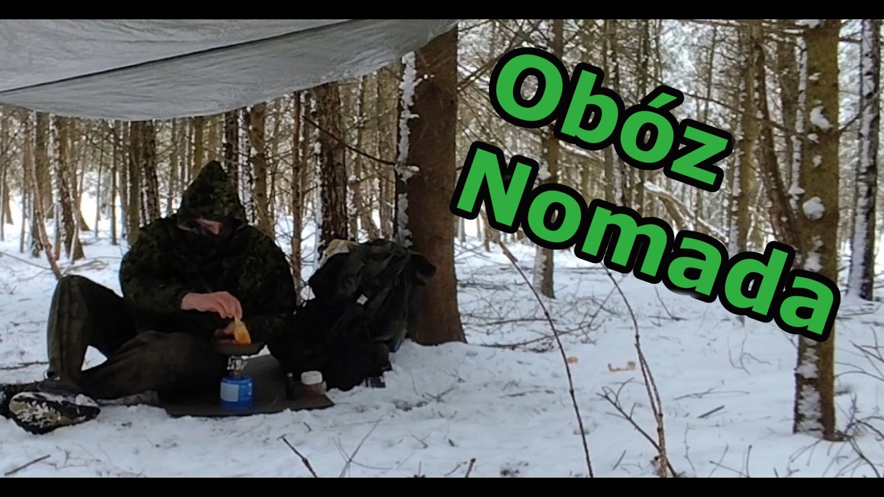 Obóz Nomada                                        #survival #bushcraft #prepper