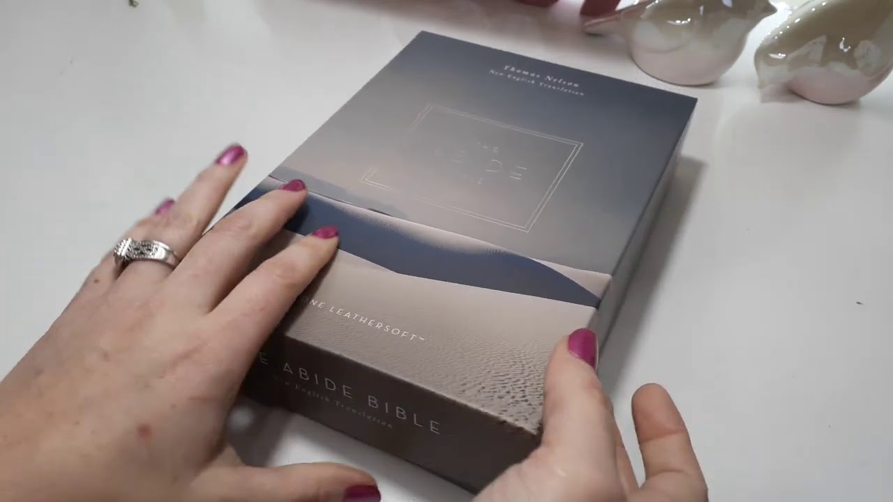 Abide Bible Net by Thomas Nelson #review #netbibles #abidebible