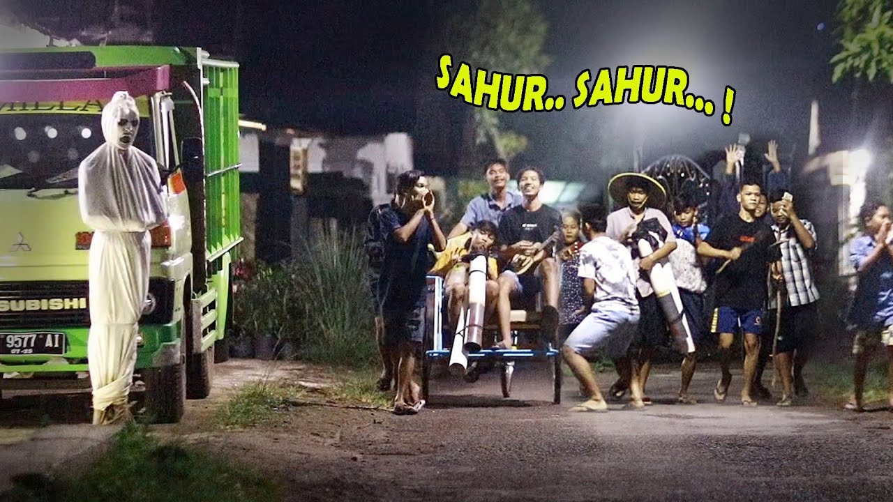 Full Prank Pocong Bangunin Sahur.. Paling Lucu & Kocak 🤣