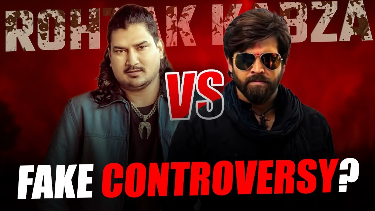 Masoom Sharma VS Amit Saini Rohtakiya | Rohtak Kabza Movie Fake Controversy !