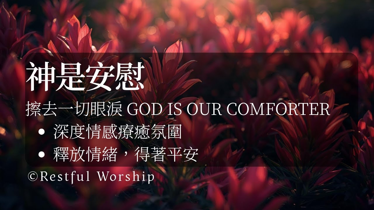 💖 神是安慰者 God is Our Comforter | 擦去一切眼淚 | 極簡療癒鋼琴弦樂 | 安慰悲傷心靈音樂 | Restful Worship