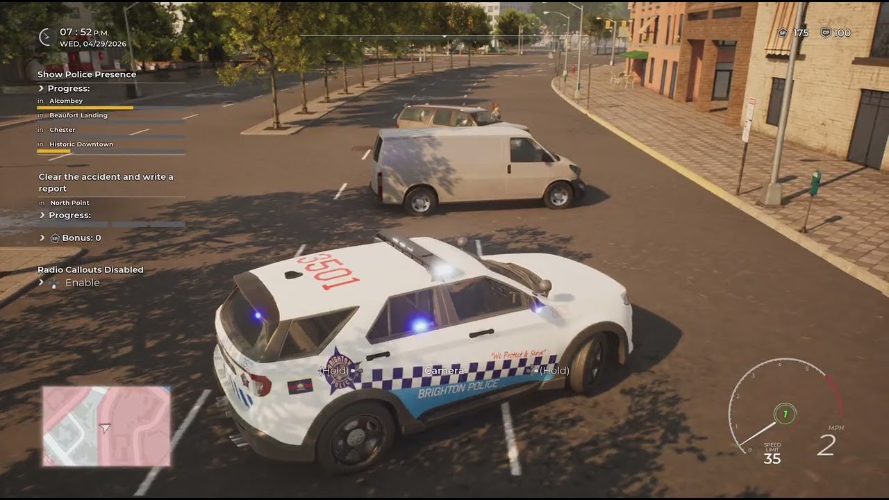Evening Shift Police Simulator Patrol Officers