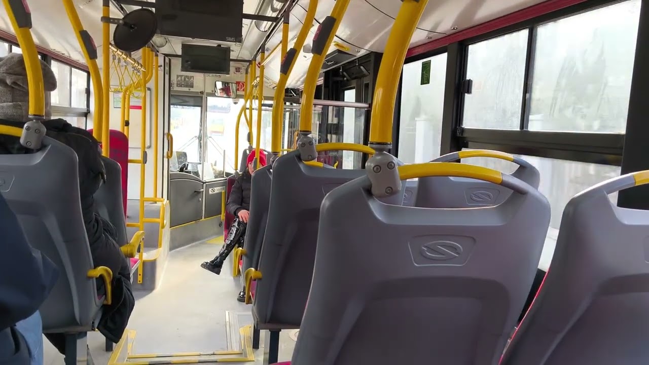 Przejazd Solarisem Urbino 8,9 LE #601 (24017) na linii GPA numer 82 w Grodzisku Maz.