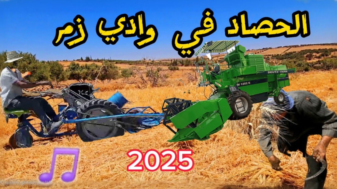 موسم الحصاد في وادي زم 2025 - جولة تراثية على إيقاع عبيدات الرمى