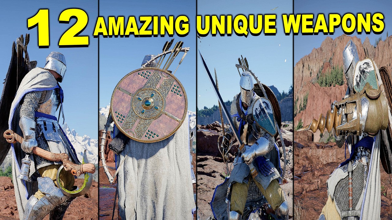 Crimson Desert - How To Get 12 Amazing Unique Weapons