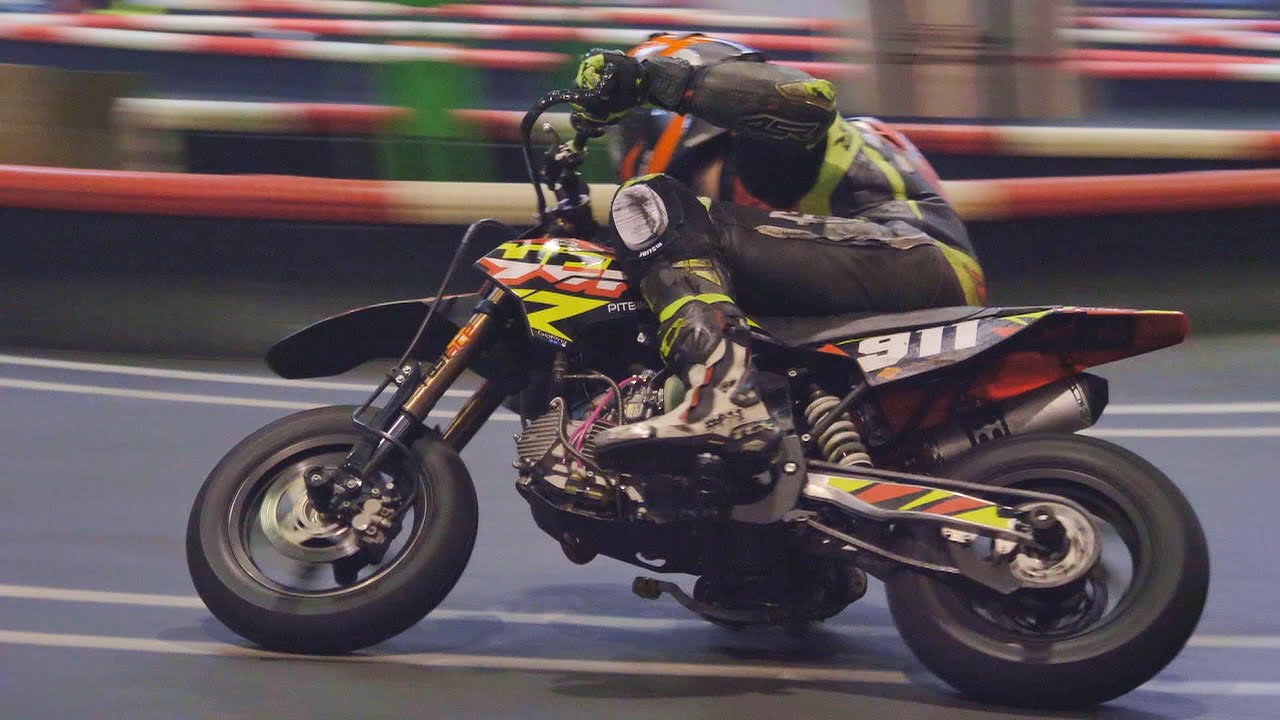 Super trening na Pitbike YCF MRF 01.2022