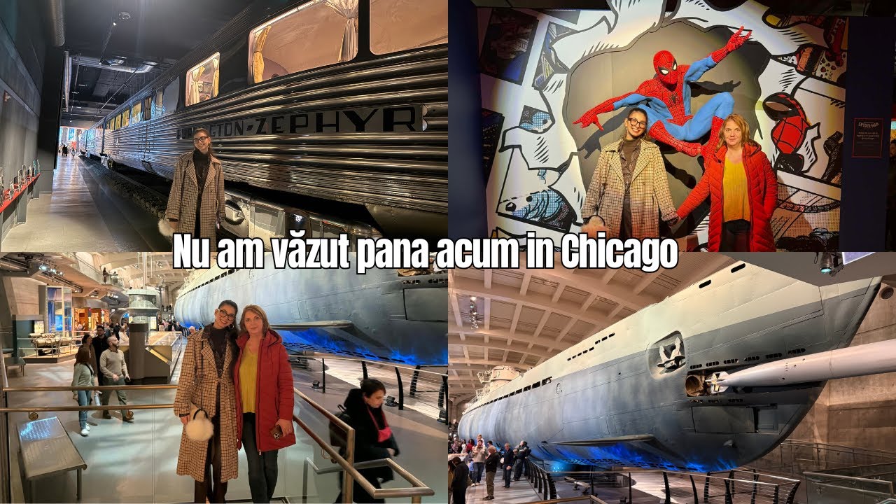 Submarin,primul tren diesel electric,Spider Man/Mergem la cel mai mare Starbucks din lume