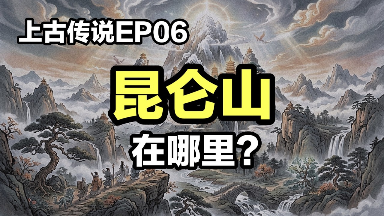 【观史大略】上古传说EP06：一个视频讲清楚上古神山昆仑山