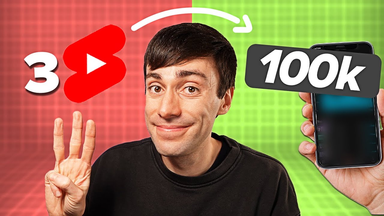 Как получить 100 тысяч подписчиков с помощью 3 коротких видео на YouTube