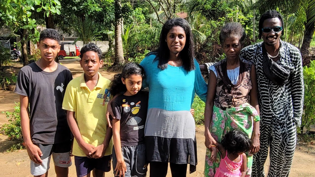 THE LAST DISAPPEARING AFRICAN CLAN SRI LANKANS  !!!!