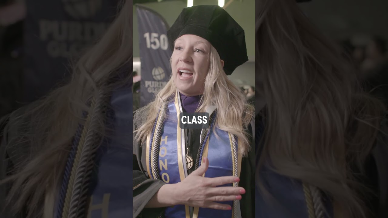 Heather’s dreams are coming true at her Purdue Global Law School graduation