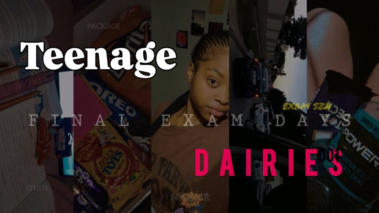 Teenage dairies☆ EP : 1 || Final exam days | DIY study package | nü hair | Shopping [etc]