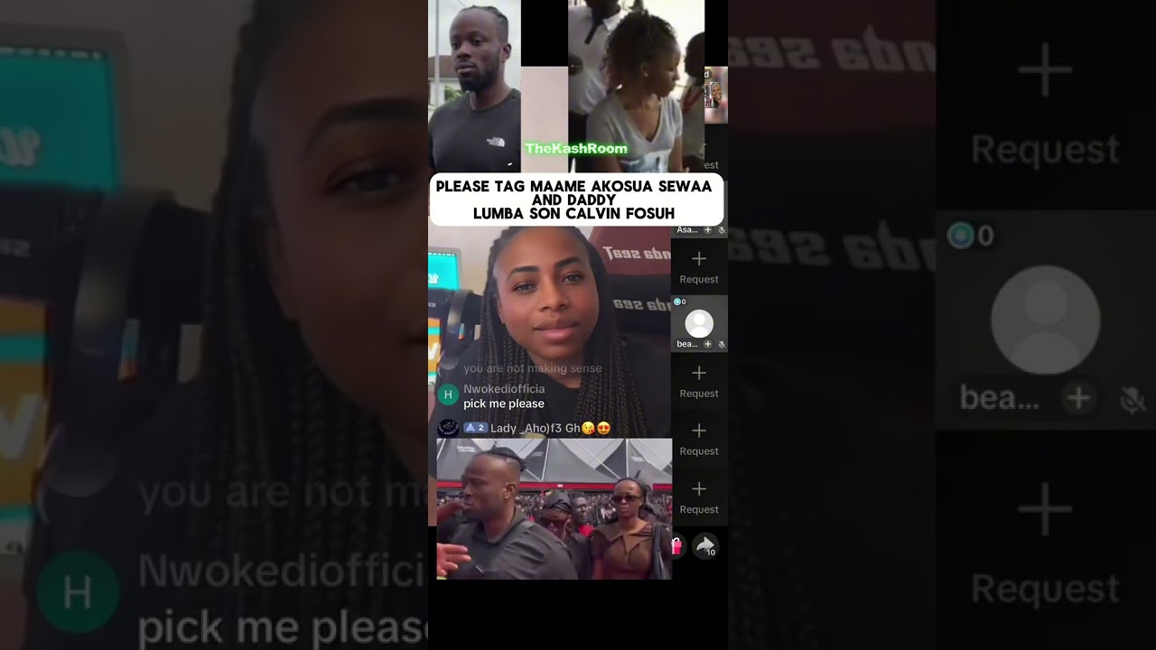 Calvin Fosuh daddy Lumba and Maame Akosua Sewaa son in trouble at odo bronii camp