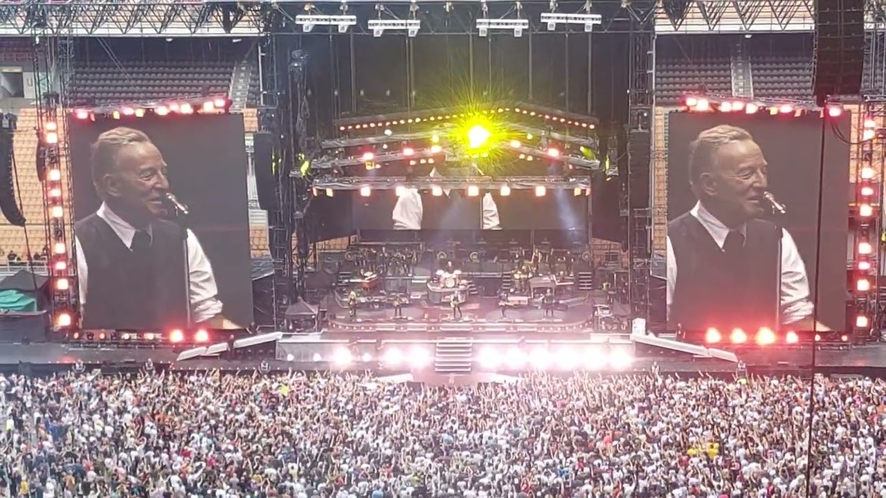 Bruce Springsteen and the E Street Band @San Siro 2025 1st Night - No Surrender