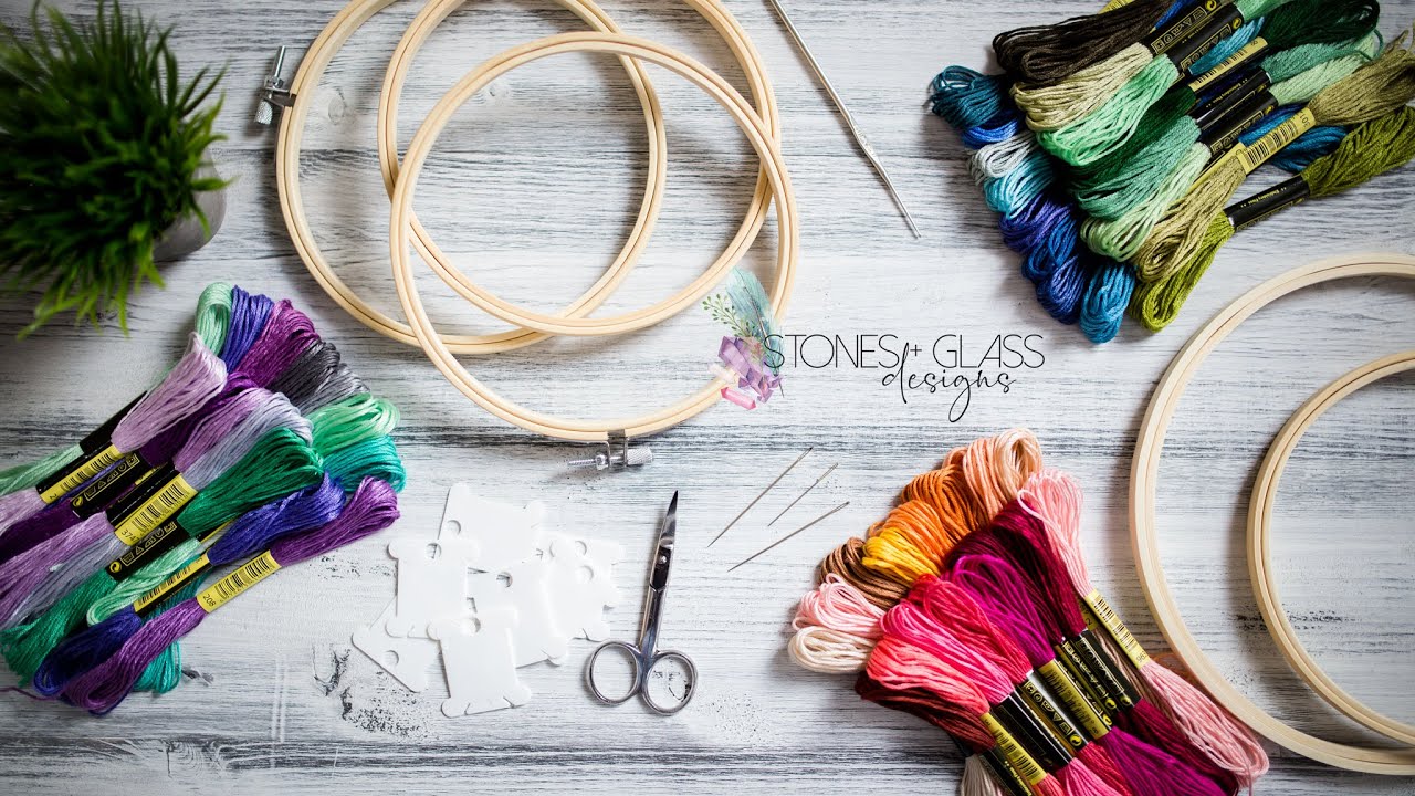 Welcome to the Wonderful World of Embroidery! Basic tips for getting started!