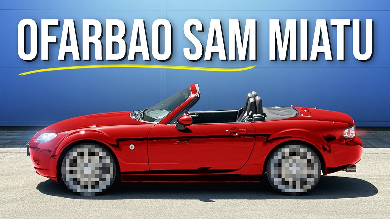MIATA JE OFARBANA I DOBILA NOVE FELNE !!