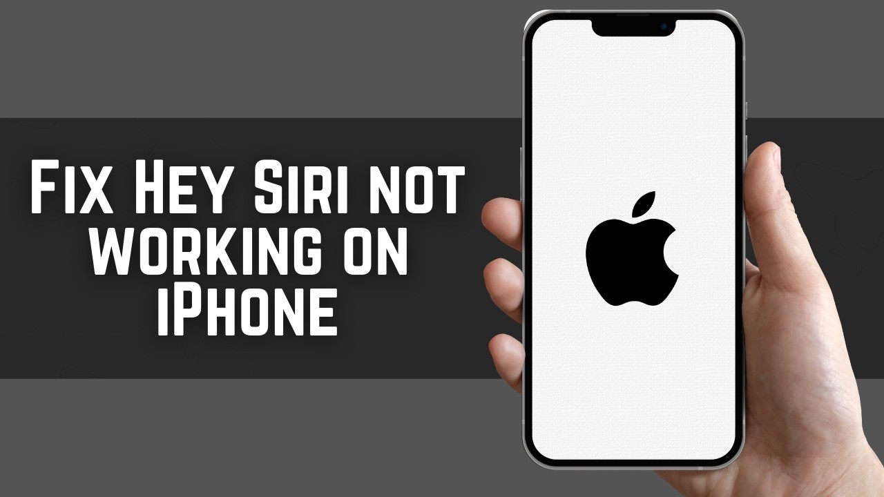 Hey Siri not working on iPhone 2026 - 10 Causes to Fix
