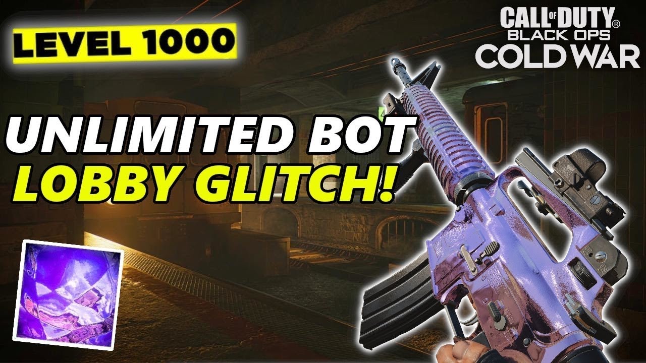 *OP* SOLO CAMO/XP BOT LOBBY GLITCH IN COLD WAR! EZ DM ULTRA!