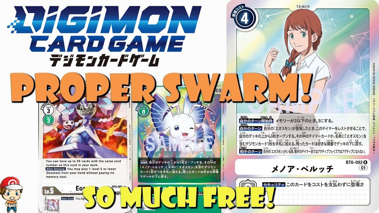 Готовьтесь к НАСТОЯЩЕЙ колоде на &laquo;спаме&raquo;! Самые первые Menoa и Morphomon! (Digimon TCG &mdash; BT6: Dou...