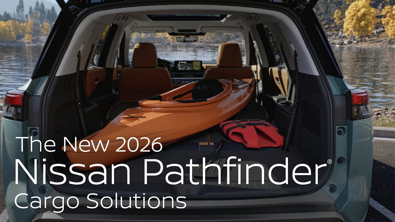 2026 Nissan Pathfinder | Explore Smart Storage and Cargo Space Solutions