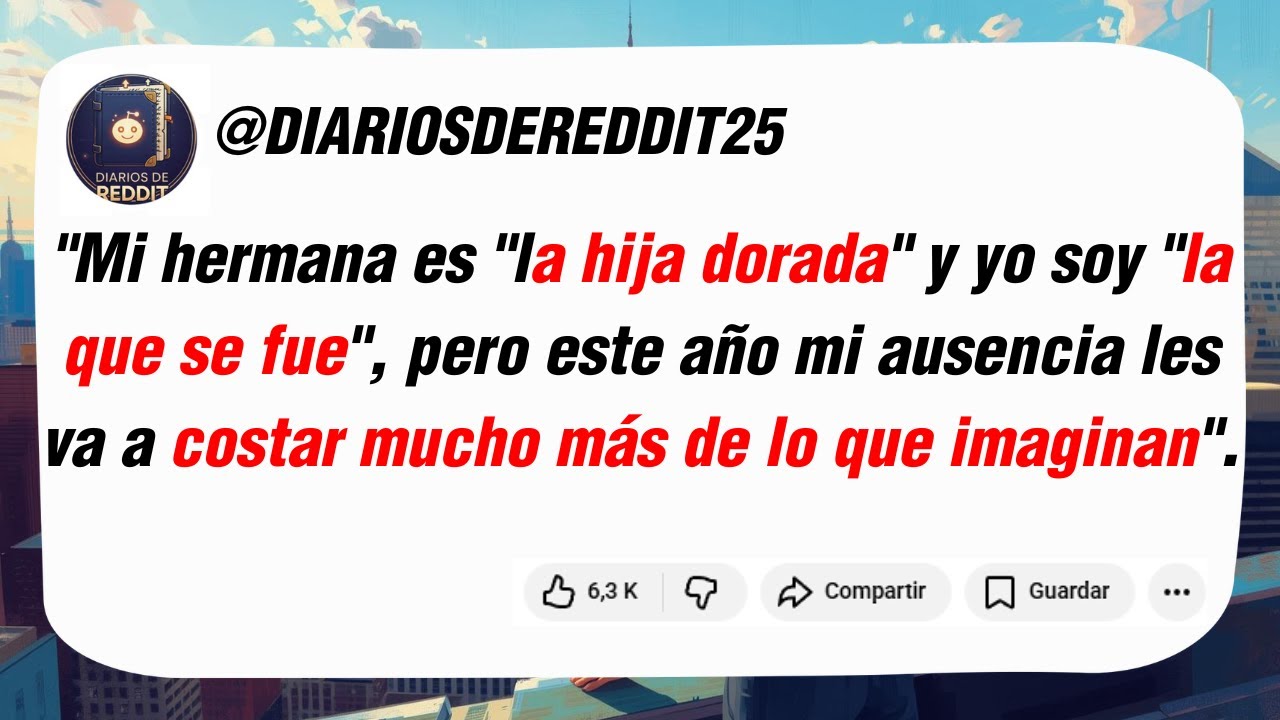 Mi hermana es la hija dorada y yo soy 