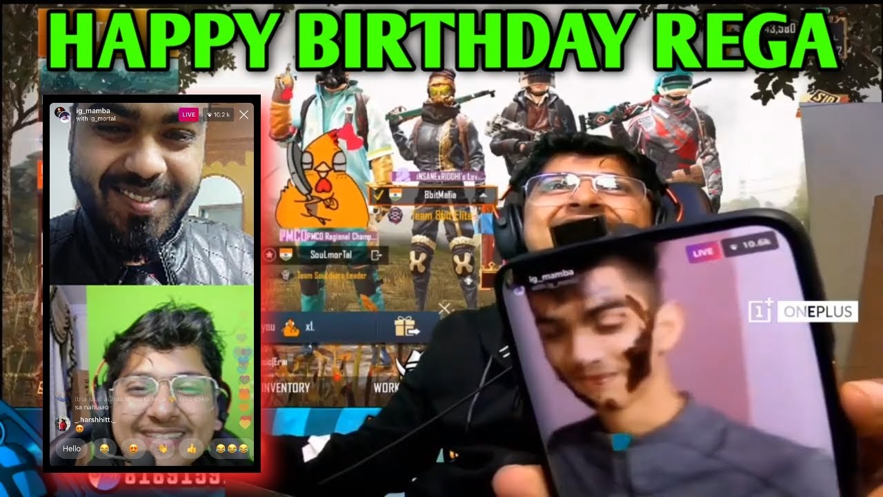Mortal Celebrates Rega's Birthday On Stream, CarryMinati Send 2000rs Super Chat, Carry Minati, Rega