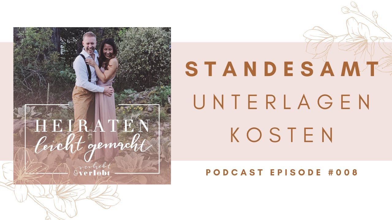 Standesamt   Unterlagen, Kosten und alles, was du wissen musst