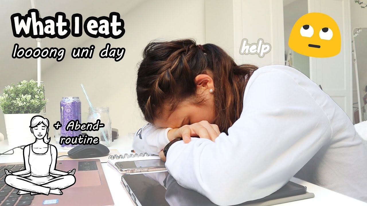 What I Eat In A Day - long uni day VLOG