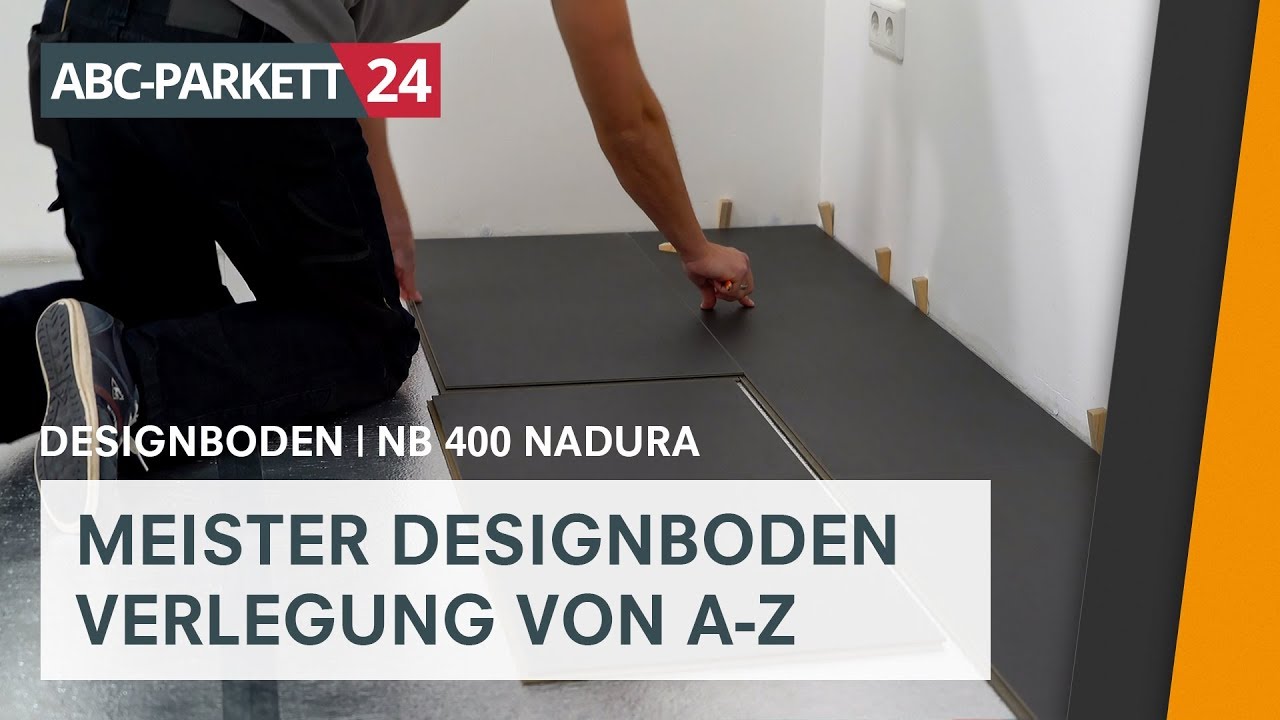 Meister Designboden Nadura NB 400 richtig verlegen