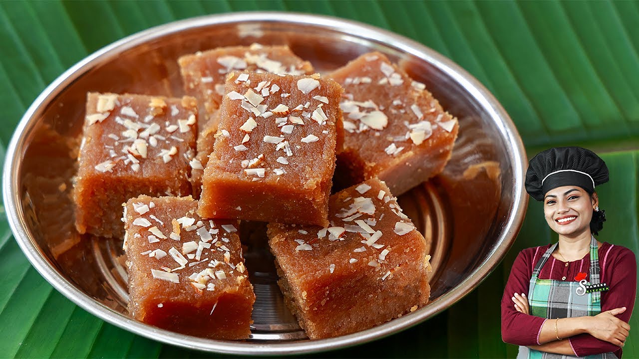 ഗോതമ്പ് ഹൽവ | Gothambu Halwa In Malayalam | Kerala Style Wheat Halwa | Atta Sweet Recipes