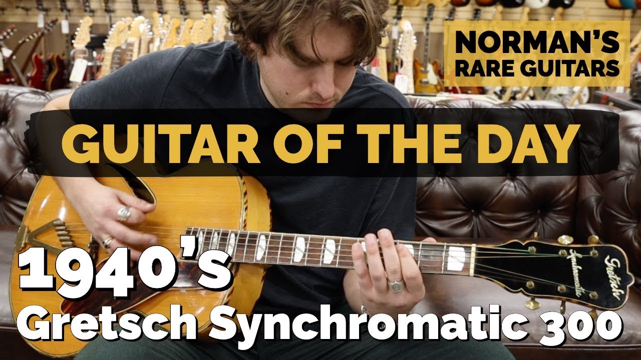 Guitar of the Day: 1940's Gretsch Synchromatic 300 | Norman's Rare Guitars