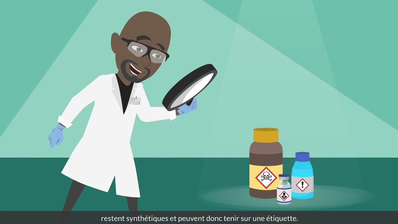 L'étiquette et la FDS des produits chimiques