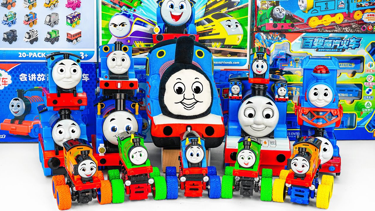 Thomas & Friends Track Toy Collection ASMR 🚂 Thomas & Friends Running Train Toy Collection