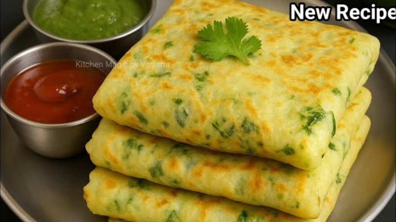 Only Few Ingredients Simple Easy & Healthy Breakfast Ideas For Tiffin | New Nasta Recipe | Paratha